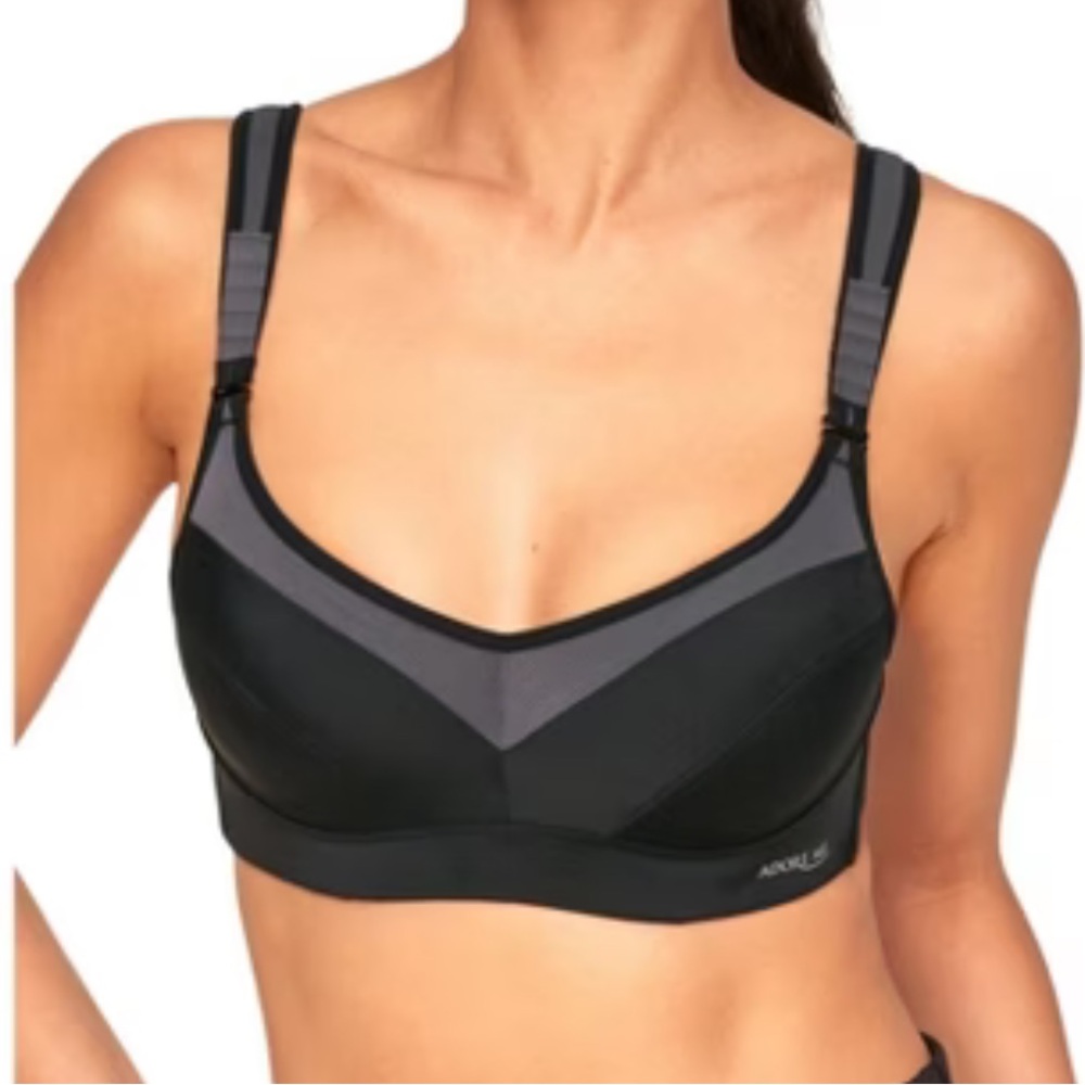 Adore Me Black Maho Contour Sports Bra Size 36B.
